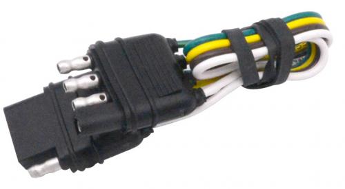 4Pin Trailer Plug Socket Extension Cable