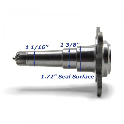 3,500 lb 84 Easy Lube Spindle with Integrated 4 Bolt Flange